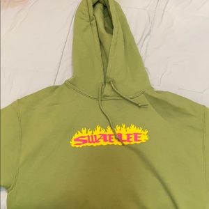 Green Swae Lee merchant hoodie